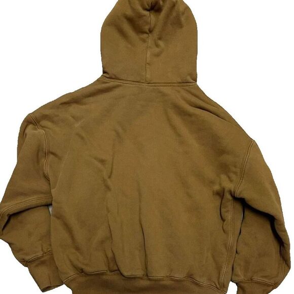 Yeezy Gap Unisex Pullover Hoodie Brown S Minimalist Style - Picture 2 of 3